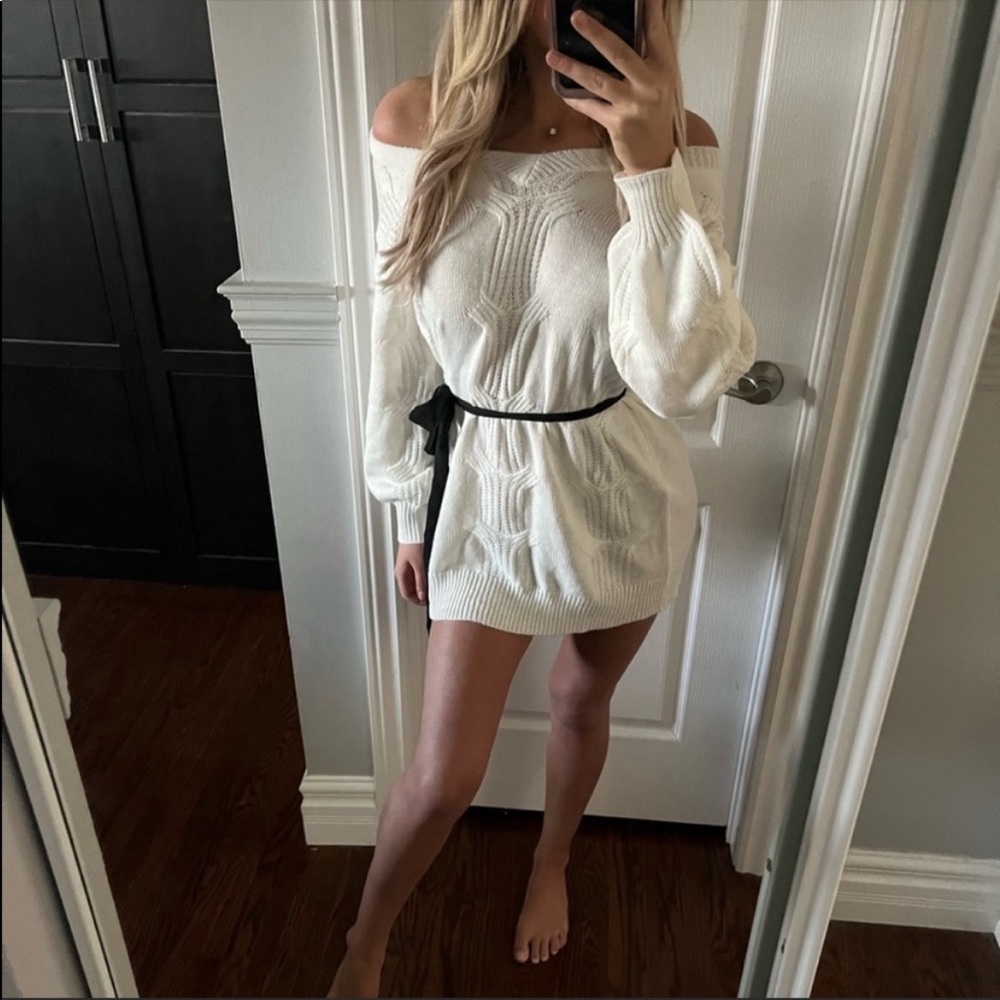 Sweater dress